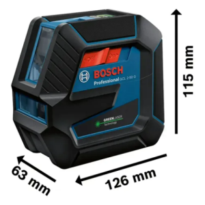 Nivel Láser Bosch Gcl 2-50 G Líneas Puntos Verde Ip64 Pisos              