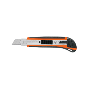 Cutter 18 mm profesional con alma metálica y grip, TRUPER             