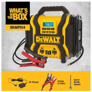Arrancador, Inversor Y Compresor 3 In 1 Dewalt 2000 Amp   