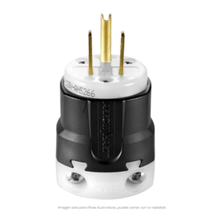 Clavija Ultragrip Diametro Del Cable 9.5 25.4Mm 3P4H 20A 125/250Vca Nema L14 20 Grado Industrial