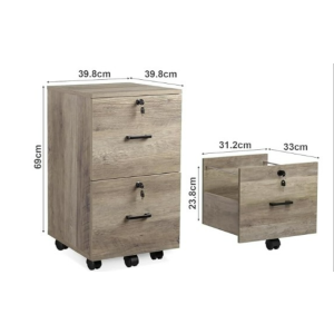 ARCHIVERO DE 2 GAVETAS   