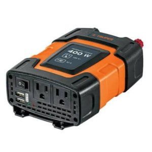 Inversor De Corriente Truper Para Auto 400w Puerto Usb            