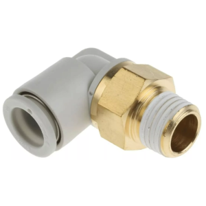 Conexion Neumatica Codo De 10 Mm - 1/2 Rc Smc