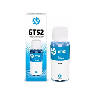  HP Botella de Tinta Cian HP GT52 Original 70ML  