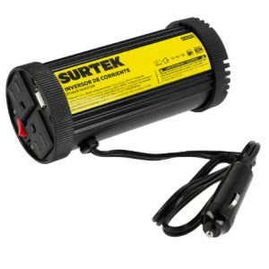 Inversor de corriente 12 V DC- 120 V AC, 150 W