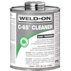 Limpiador Pvc Weld-On Serie C65 De 1/2 Litro