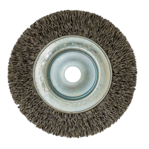 Carda Circular Alambre Ondulado 4"X0.014"X5/8"X1/2" Acero Marca Perfect