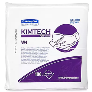 Kimtech® Pure® W4 Toallitas para Cuarto Limpio Clase 10 