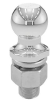 Curt Bola de Enganche Cromada 40090, 10000 LB, 2 in Diámetro, Plateado