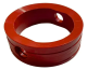 Empaque Para Valvula Mariposa Silicon Rojo 2